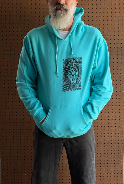 Corazon de Melon Hoodie - Laguna
